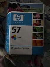 Genuine HP 57 Tri-Color Ink Cartridge Inkjet Printer Expired