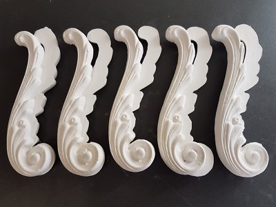 Dekorative Gipsstücke, 5 Paar, Wohndeko, Deckendesign, Kunstdesign