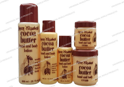 Queen Elisabeth Kakaobutter Hand- und Körperlotion und Creme