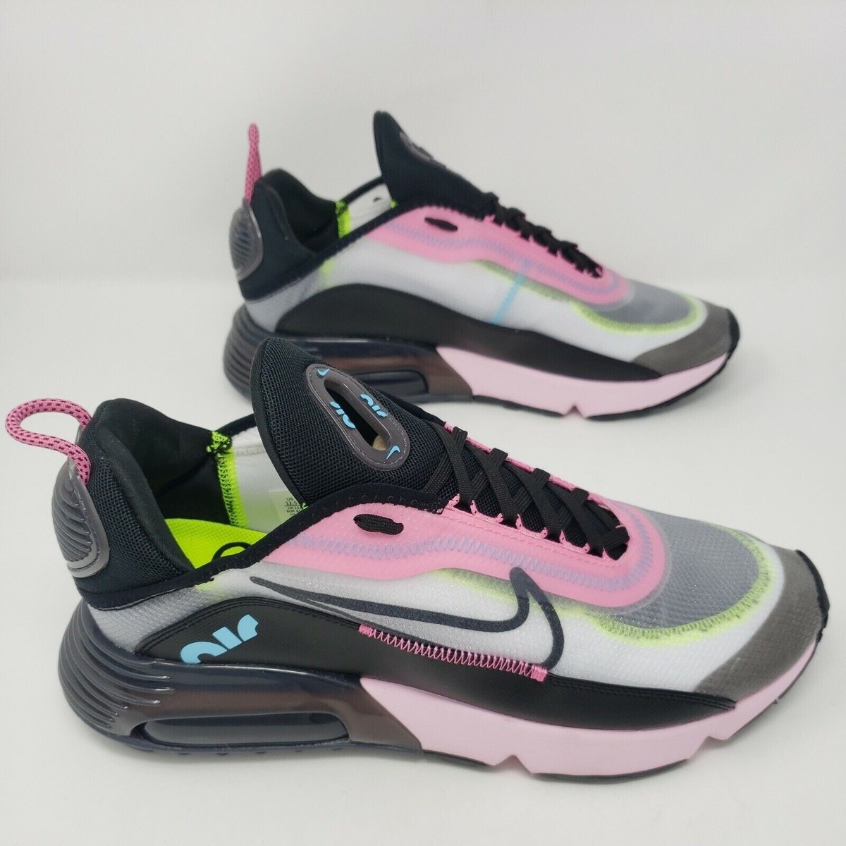 Nike Air Max 2090 White Black Pink Foam Lotus CW4286 100