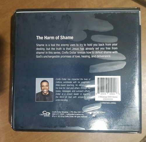 2 DVDs & 1 CD set lot Creflo Dollar Receiving God's Promise The Harm of Shame In - Picture 4 of 5
