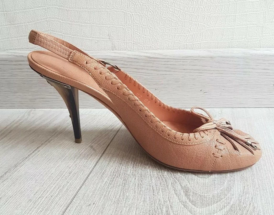 Escarpins DIOR Talon en Corne !!! / DIOR SHOES / Taille 37 DIOR cuir