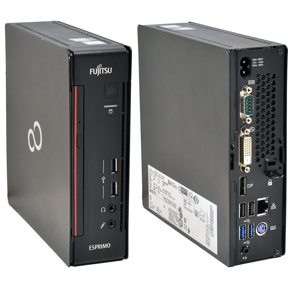 Fujitsu Esprimo Q556/2 Mini PC Intel i5-7500T 2,7GHz 16GB Fujitsu Esprimo Q556/2 Mini PC Intel i5-7500T 2,7GHz 16GB