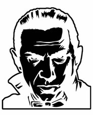 #2 Dracula vinyl decal sticker Horror Classic Movie Monster Bela Lugosi Stoker