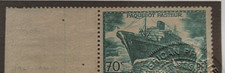 Rare 1941 French Pastuer stamp WITHOUT OVER Certified.#9 CERTIFIED IN THE WORLD