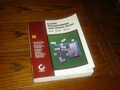 Learn Programming and Visual Basic by John Socha, 1992 with Floppy Disc, Sybex