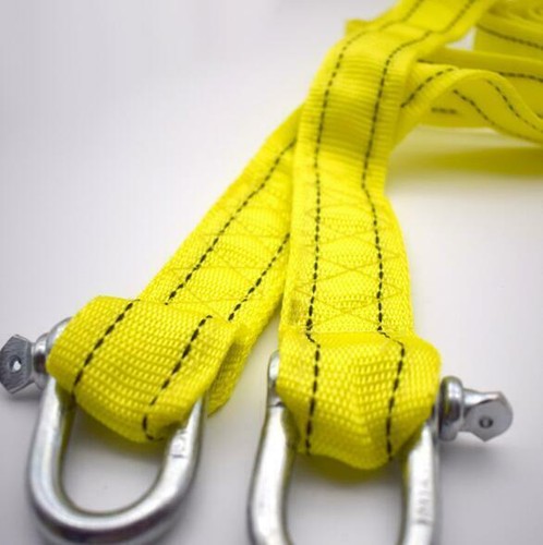 5m Abschleppseil 5 Tonnen - Nylon Abschleppgurt Mit Sicherheitshaken