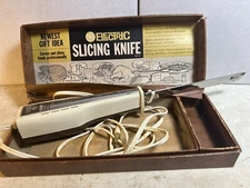 Electric Knife ~ Vintage GE General Slicing Knife - Tested & Works - Model EK-1