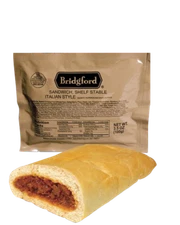 Italian Pepperoni Sausage 3 Pack MRE Survival Desert Bridgford Ready to Eat meal