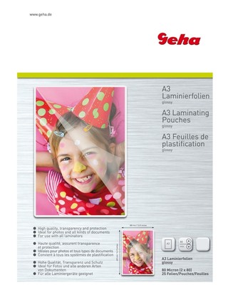 Peach Pellicole Di Lainazione A4 – 125 Ic – 100 Pouches – Lucide - Foto 9