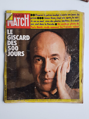 Paris Match Nr. 1377/18 Octobre 1975 James Dean, Valéry Giscard 