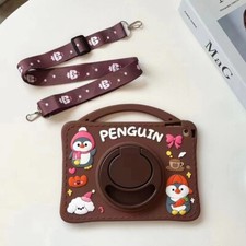 Penguin Kids Shockproof Handle case Cover For Samsung Galaxy Tab A A8 A7 S6 Lite