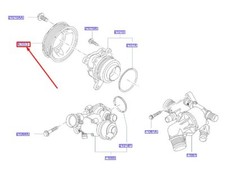 Poulies diverses Nissan Pulsar