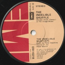 INDELIBLE MURTCEPS 45: INDELIBLE SHUFFLE/RAY'S BOOGIE AUSSIE EMI 10218 NM/NM '73