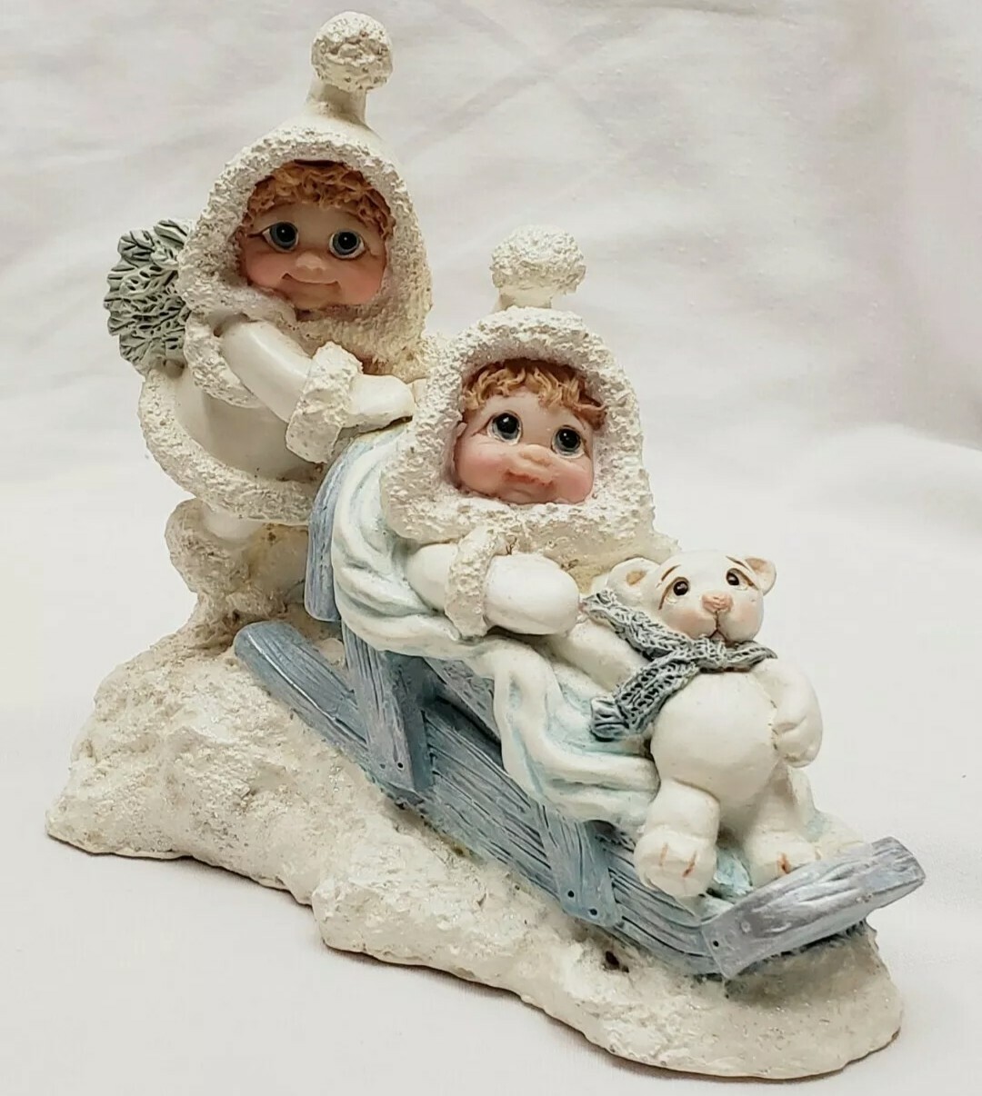 Vintage Dreamsicles Northern Lights Sleddin 60007 Original Figurine