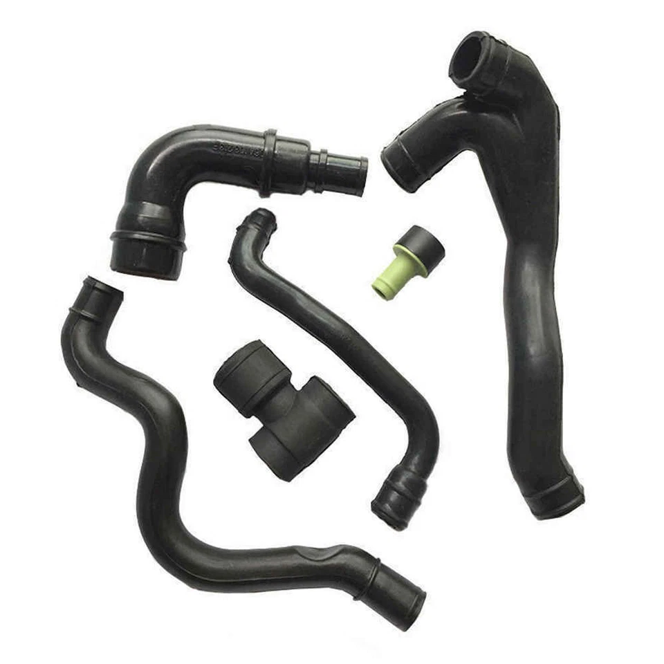 Kit de manguera respirador cárter motor 6 piezas para VW Jetta Golf Audi A3 A4 A6 TT 1.8T Foto 4 de 4