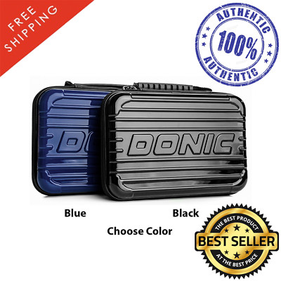 Donic Hardcase - Table Tennis and Ping Pong Racket Case with Handle, Pick Color