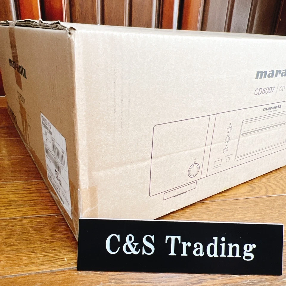 Marantz CD Player CD6007 FN HDMA Full Discrete Analog AC 100V Silver Gold - Image 4 of 4