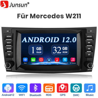 Für Mercedes Benz EClass W211 W219 E200 Autoradio Android 12 GPS SWC DSP DAB+USB