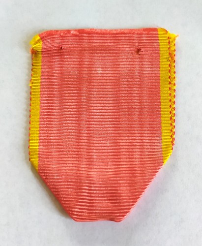 Ancien Ruban Et Rosace Orange Lodge - Vintage 1912 - Canadien Ou Américain