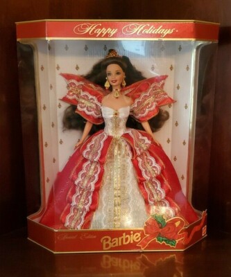 Poupée BARBIE Happy Holidays 1997 - Édition Limitée 10ème Anniversaire (Neuve)