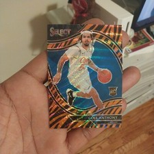 2021 Panini Prizm Select Cole Anthony Tiger  Rookie Card Courtside Hit Very Rare