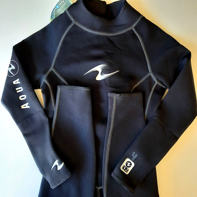 Aqua Lung Full Wetsuit 1mm Women Size 4 Black A1