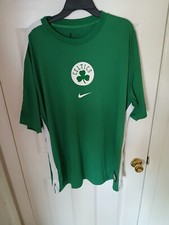 Nike Dri-Fit T-Shirt Men 2XL-TALL Green Boston Celtics Basketball CN5801-312 N97