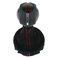Manual 6 Speed Gear Shift Knob Boot Red Line For Mini Cooper R56 R57 R58 Coupe