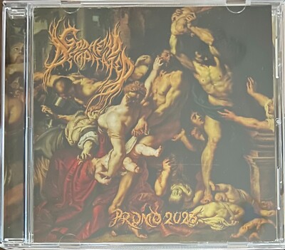 Godhead Decapitated CD Adam Moroz Brutal Mind Promo 2023 Demented Heart Guttural