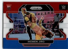2022 Panini Prizm WWE #81 Ikemen Jiro Red, White and Blue