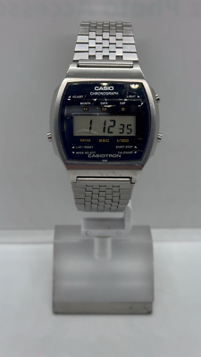 Vintage Casio 38CS-14 Casiotron Very Rare Japan Wrist Watch