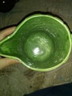 MAJOLICA BORDALLO~MAPLE LEAF PITCHER MADE IN PORTUGAL — photo 3