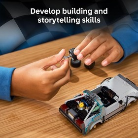 LEGO Speed Champions Time Machine 77256 - Back to The Future Building Set