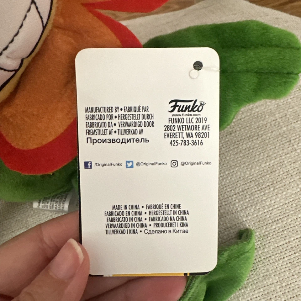 Cagney Carnation Plush Funko Cuphead Series 2 2018 RARE - Image 3 of 4