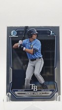 Daniel Pierce 2026 Bowman Chrome 1st Bowman Base Set #BCP-77 Rays Prospect.