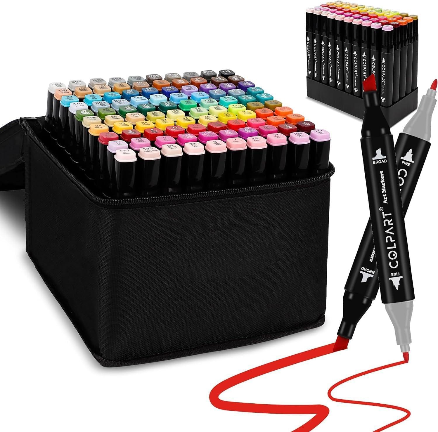 Dual Tip Art Markers For Kids Marker Pens With Pen