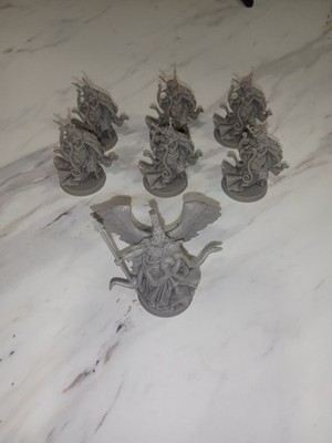 Massive Darkness 2: Darkbringer Pack 6 Nymph Minions and 1 Leader Miniature Lot