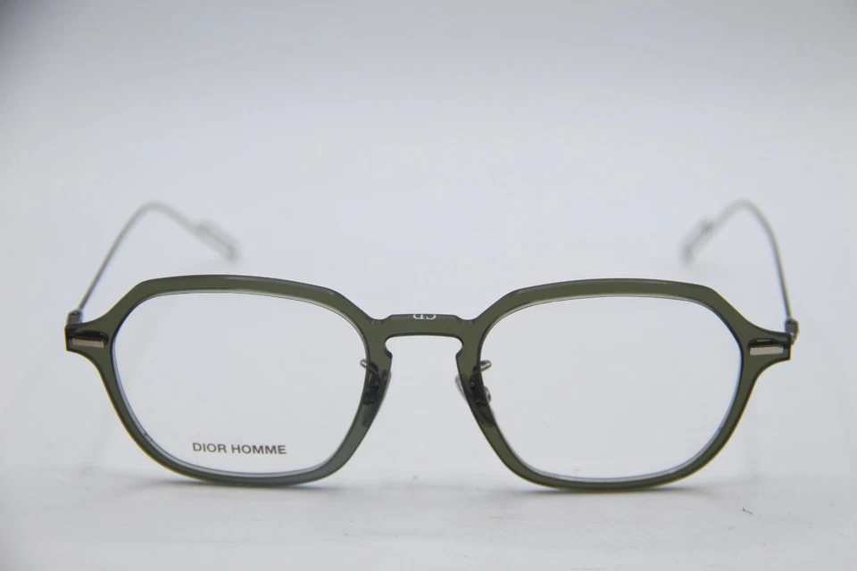 NUEVAS GAFAS DIOR HOMME DIOR DESAPARECER04 CRISTAL VERDE AUTÉNTICAS CON ESTUCHE 51-21 Foto 2 de 4