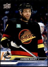Carson Soucy 639 2023-24 Upper Deck Extended - Vancouver Canucks