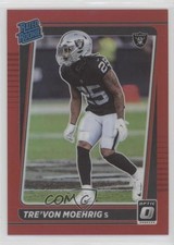 2021 Donruss Optic Rated Rookie Red Prizm 19/99 Trevon Moehrig Tre'von #271 0ey4