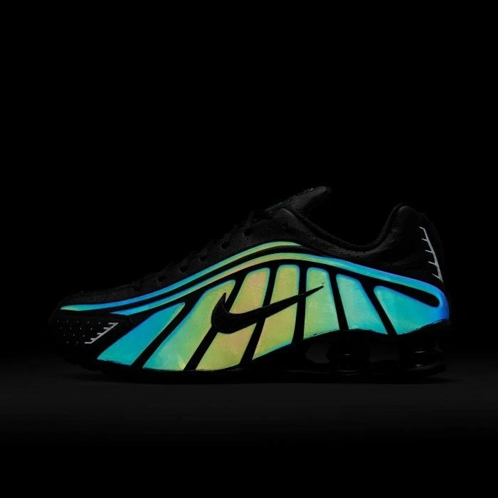 Nike Shox R4 SE Men\'s Black Seaweed Iridescent Size 12.5 IM6596 001 Nike Shox R4 SE Black Seaweed Men main image 2