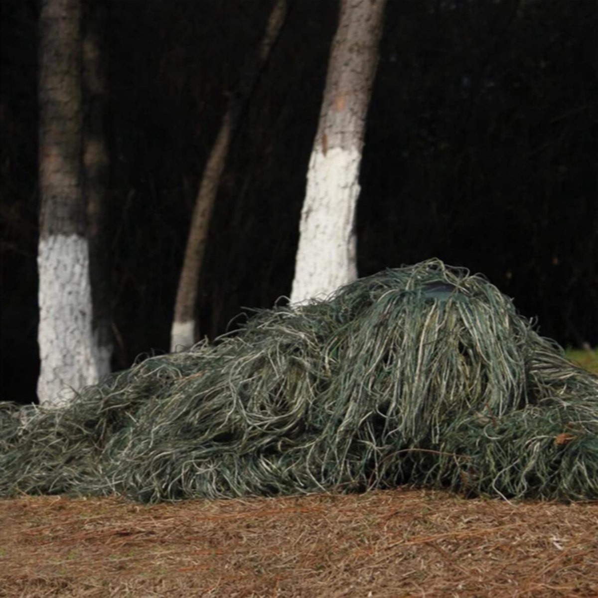 Tan Woodland Camouflage Ghillie Suit Sniper Desert  Fluff Hunting Set Tan Suits