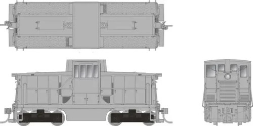 Locomotora diésel RAPIDO 48596 sin decorar GE 44 toneladas Ph 2 DC/DCC LokSound HO | Zustand: New
