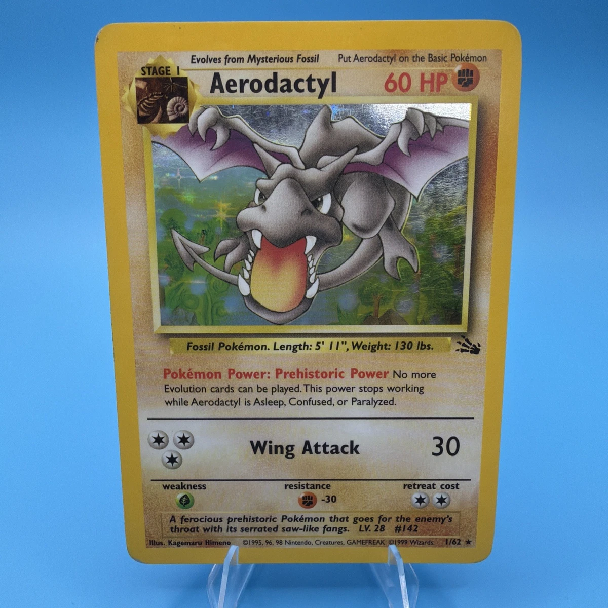 Aerodactyl 1/62 Fossil for sale | eBay