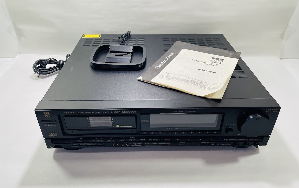 BSR MCD-8090 Cd changer Made in Japan For Parts AM/FM Stereo