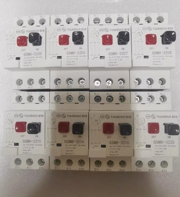 1PC NEW Tianshui 213 Motor protection circuit breaker GSM8-3203 9-14A *qq