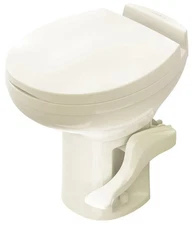 Thetford 42171 Aqua Magic High Profile Residence RV Toilet - Bone White