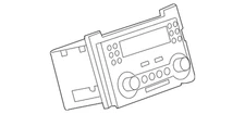 Genuine GM Am/fm Cd 25956995
