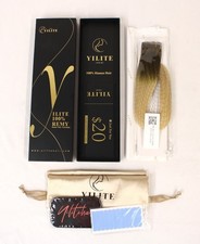 YILITE Seamless Hand-Tied Invisible Tape-In Virgin Human Hair Extensions 20pcs